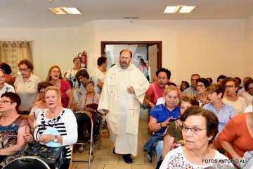 El Roque Azucarero, a tope, en la fiesta para honrar a su patrono (Foto Antonio Alí)